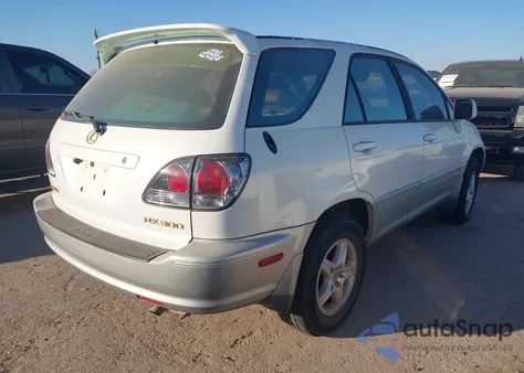 2001 Lexus Rx 300 from USA, damaged, VIN JTJGF10U710107390